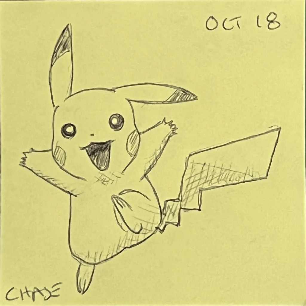 Jumping Pikachu