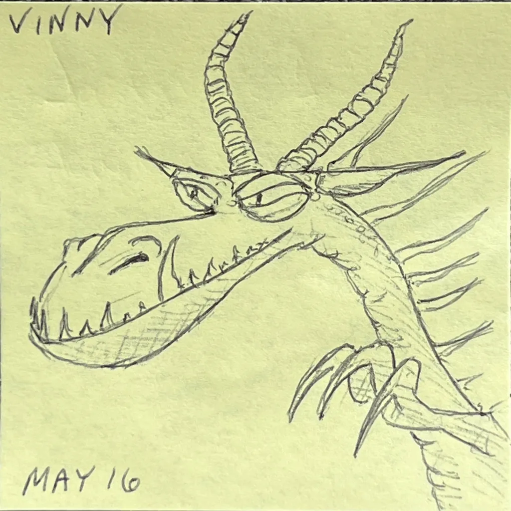 Horned Dragon Grin