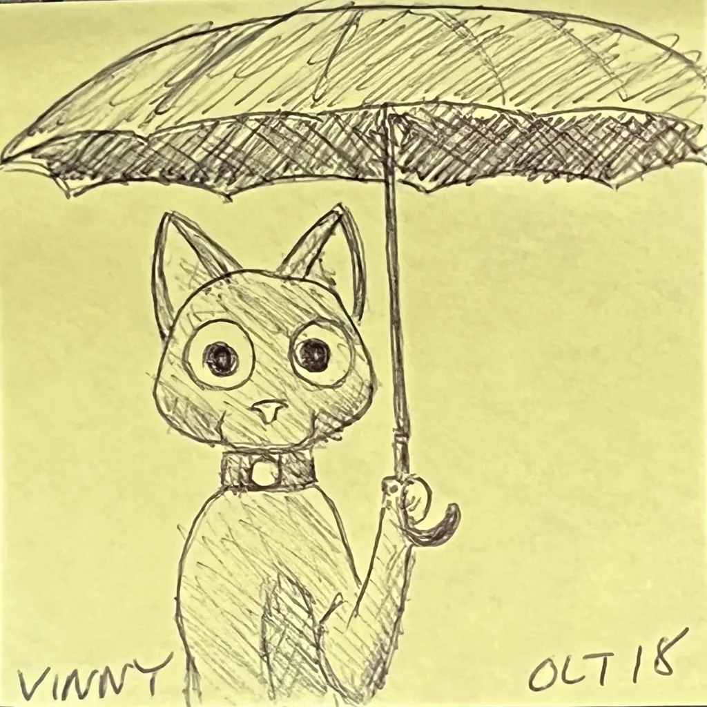 Umbrella Cat