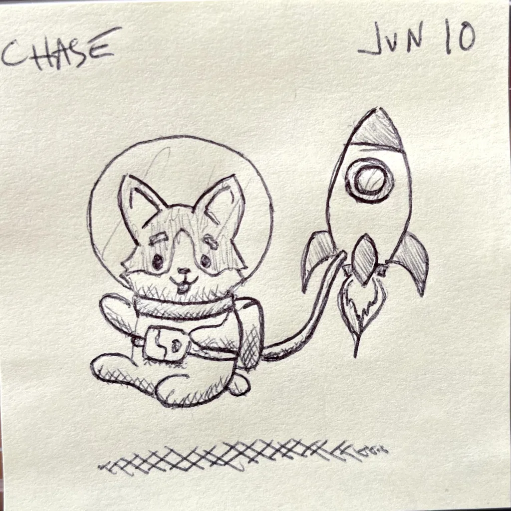 Corgi Space Cadet