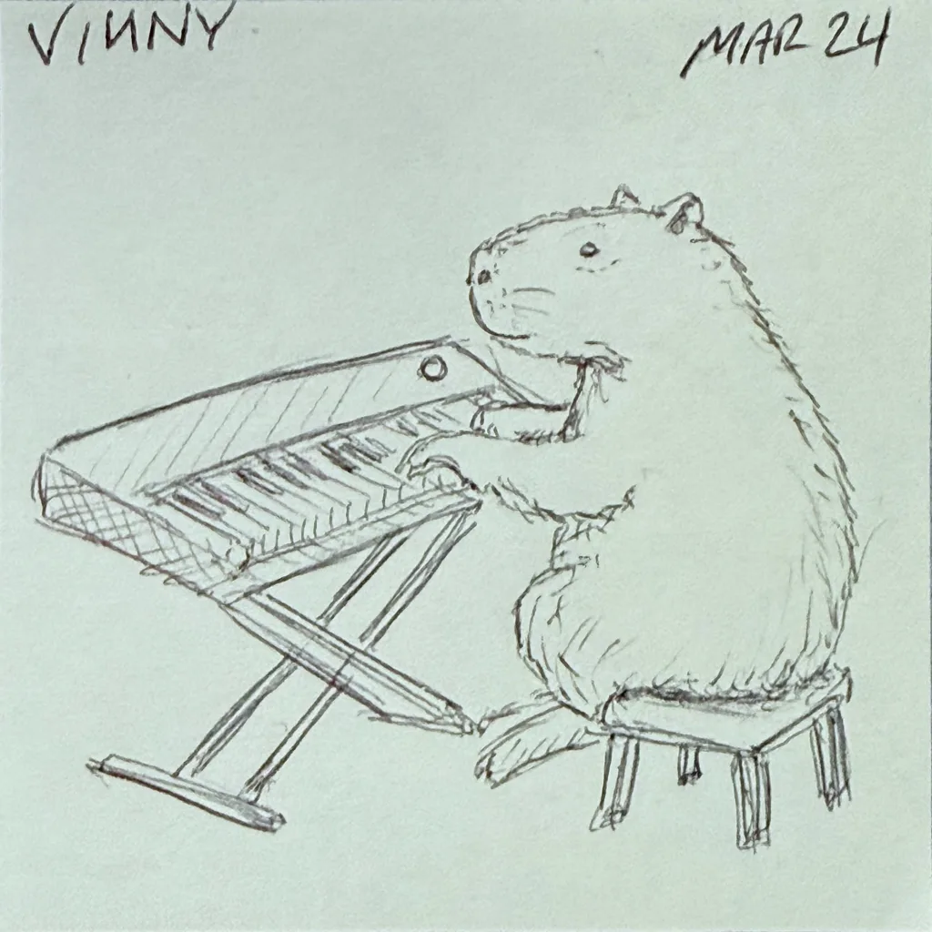 Capybara Keyboardist