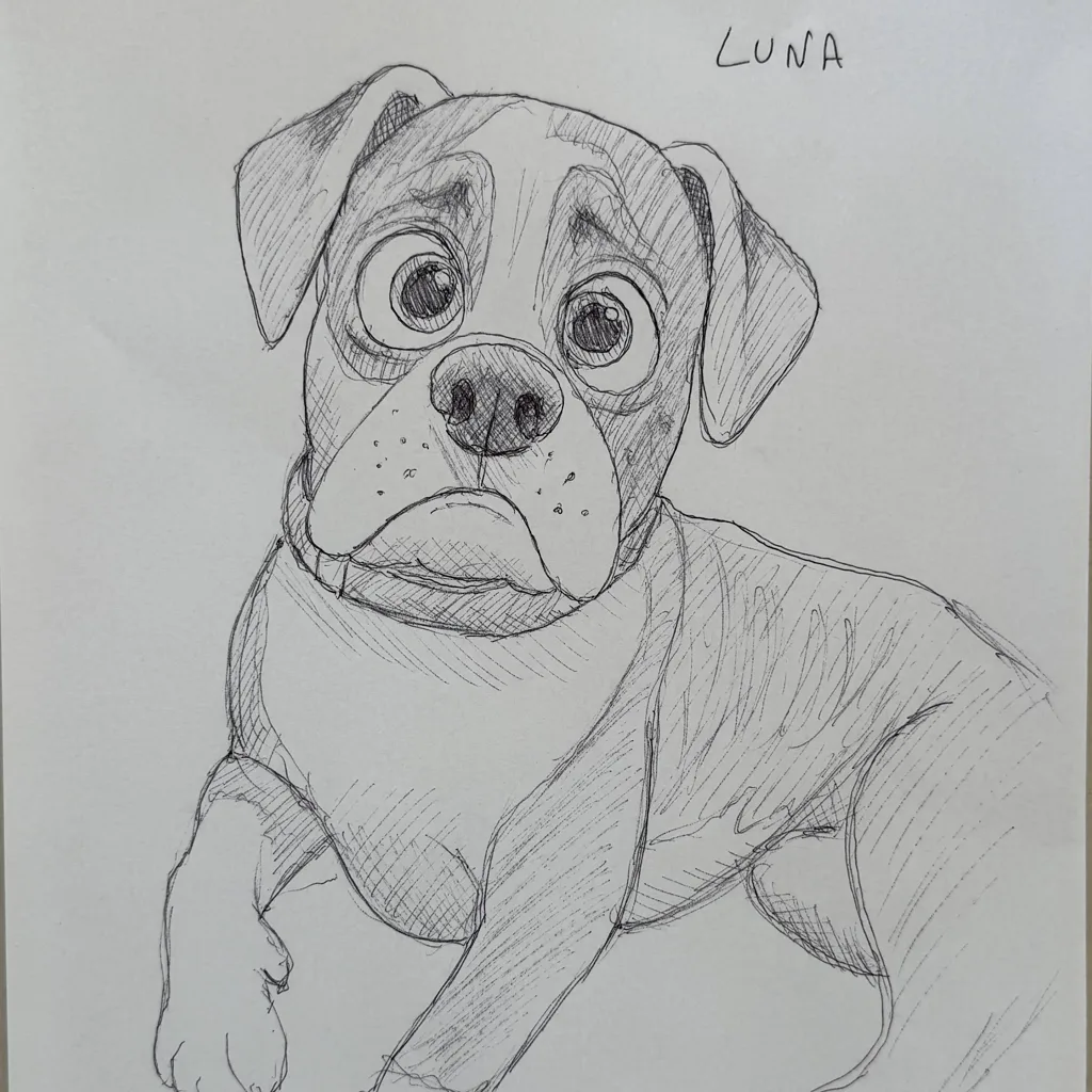 Luna the Boxer