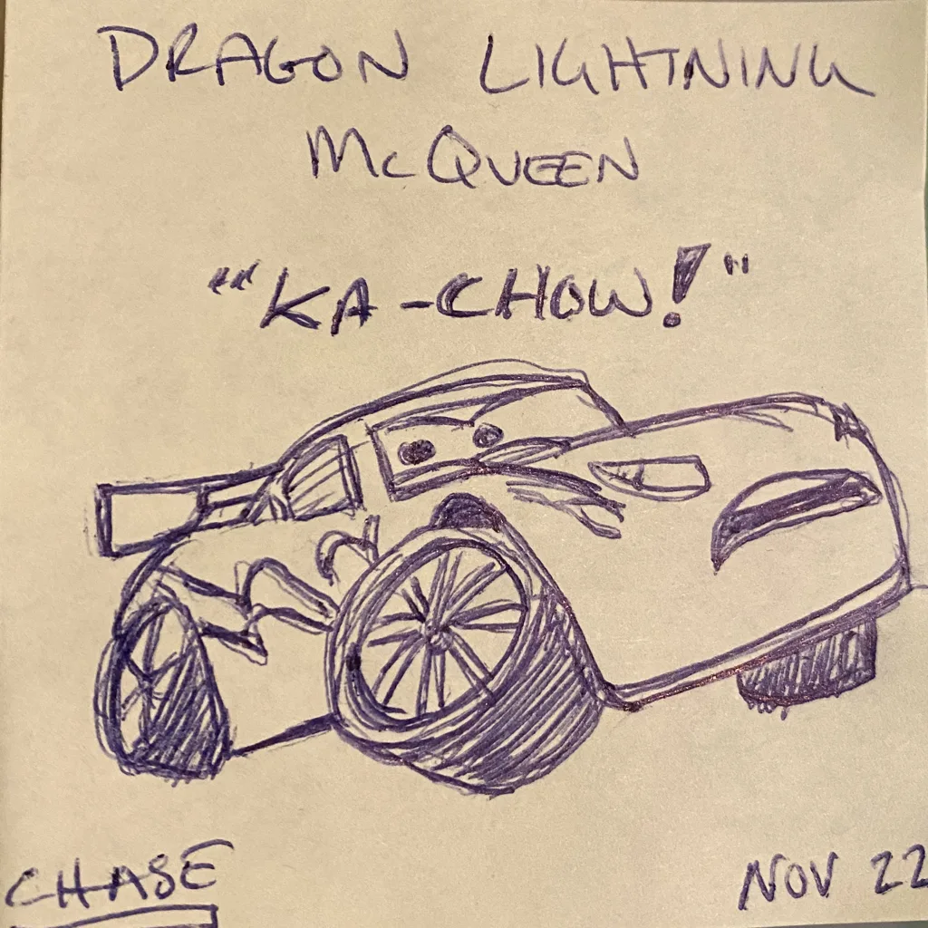 Dragon Lightning McQueen