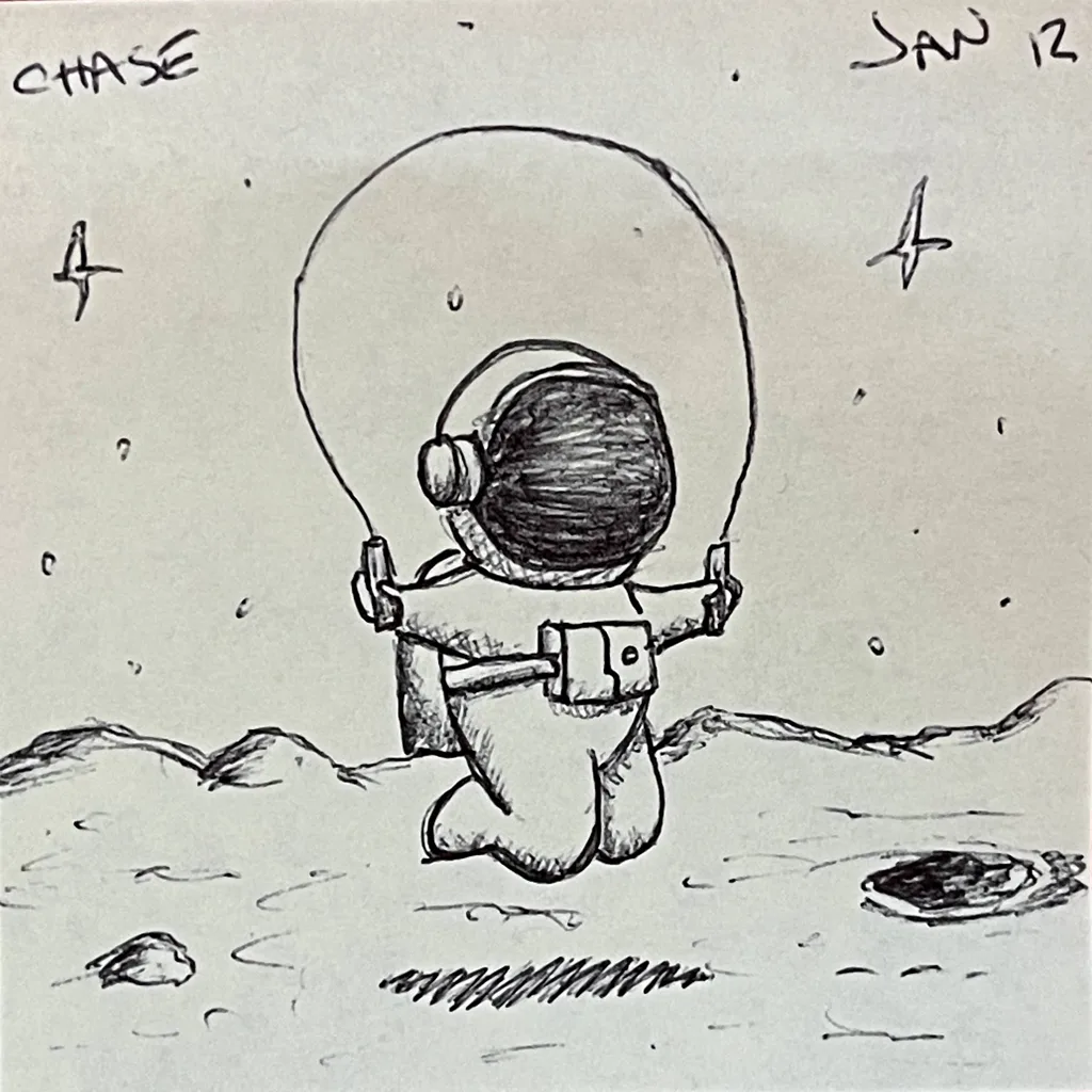 Jump Rope Astronaut