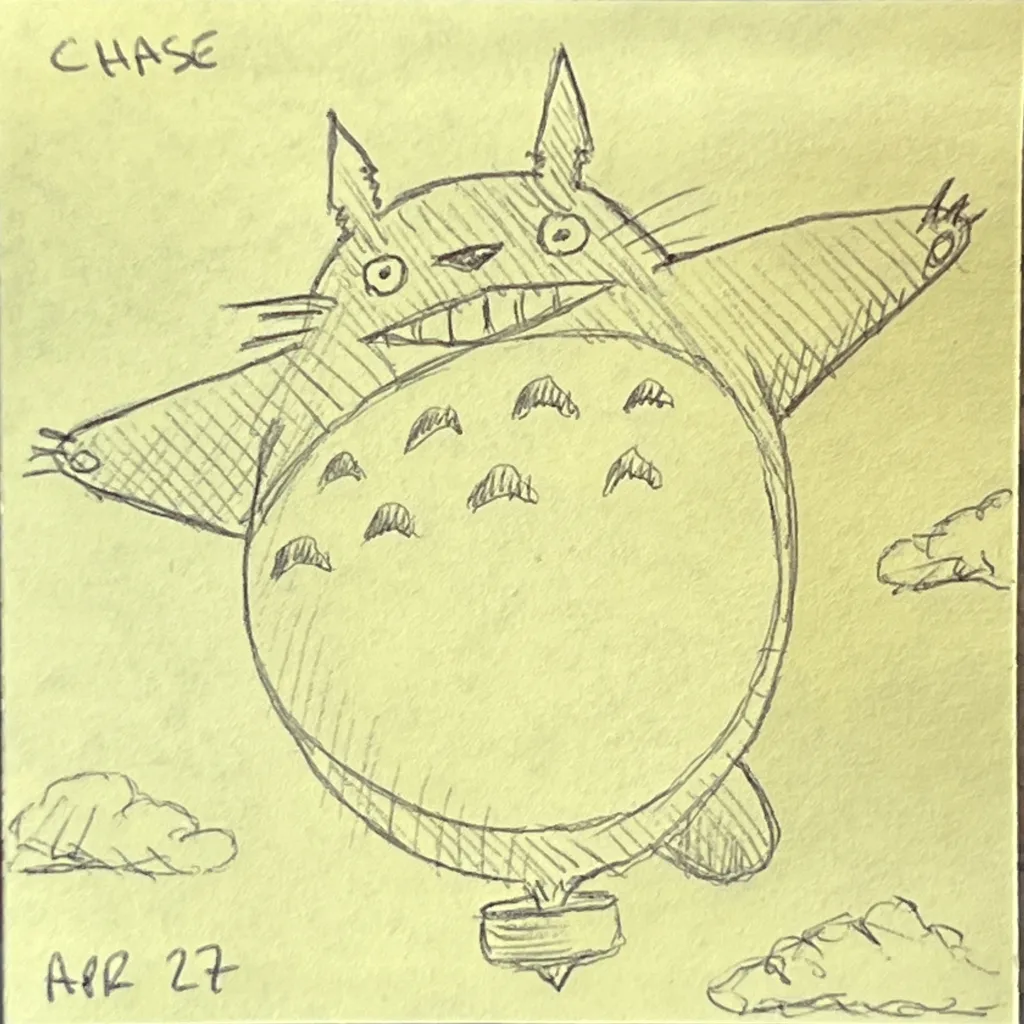 Totoro Takes Flight