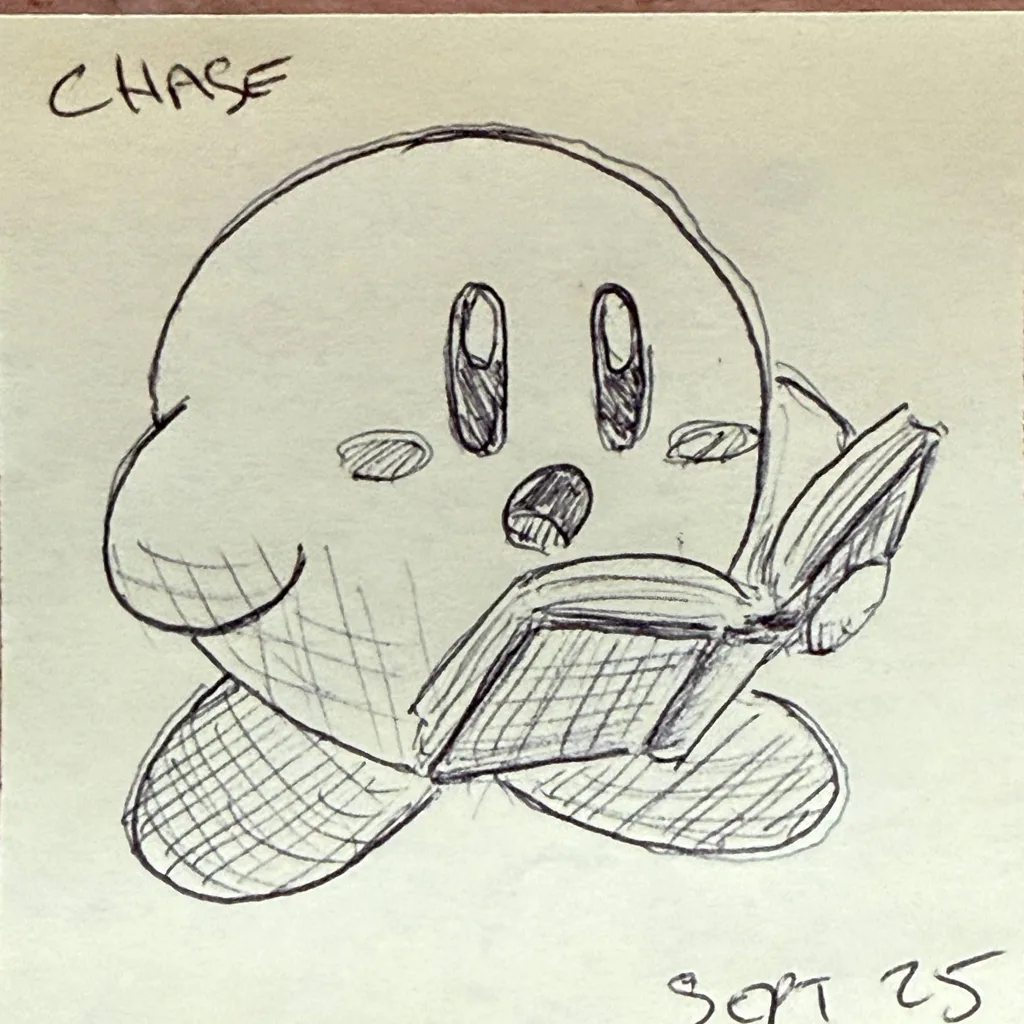 Bookworm Kirby