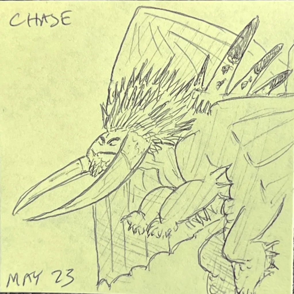 Tusked Spiky Dragon