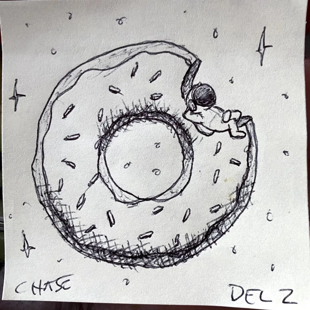 Donut Moon Astronaut