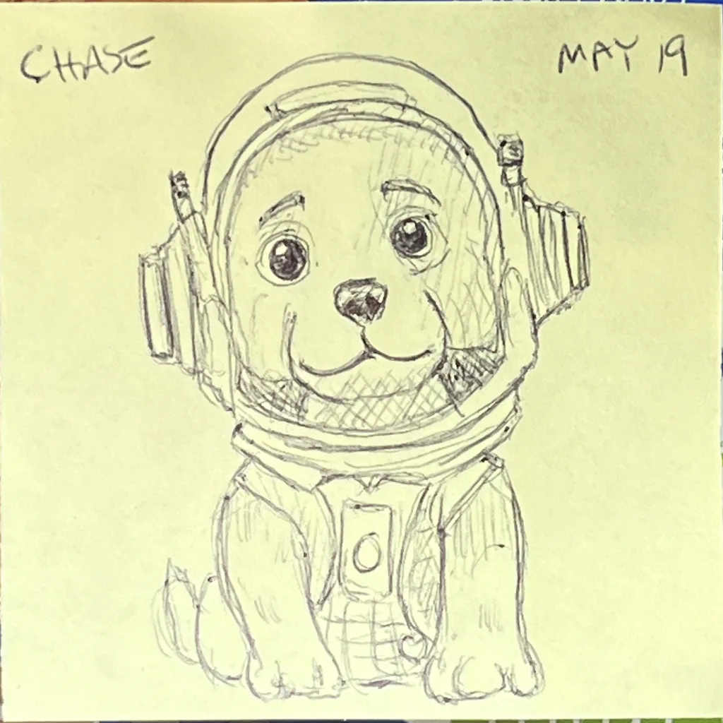 Astronaut Puppy