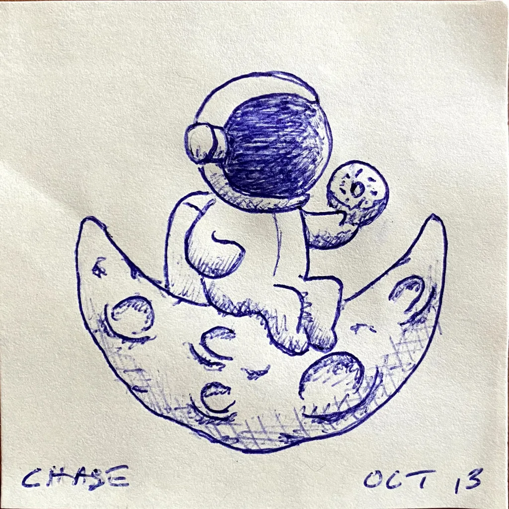 Donut On The Moon