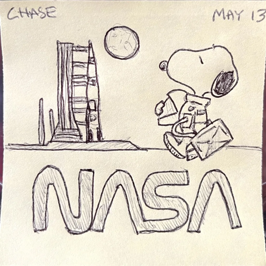 Snoopy At NASA
