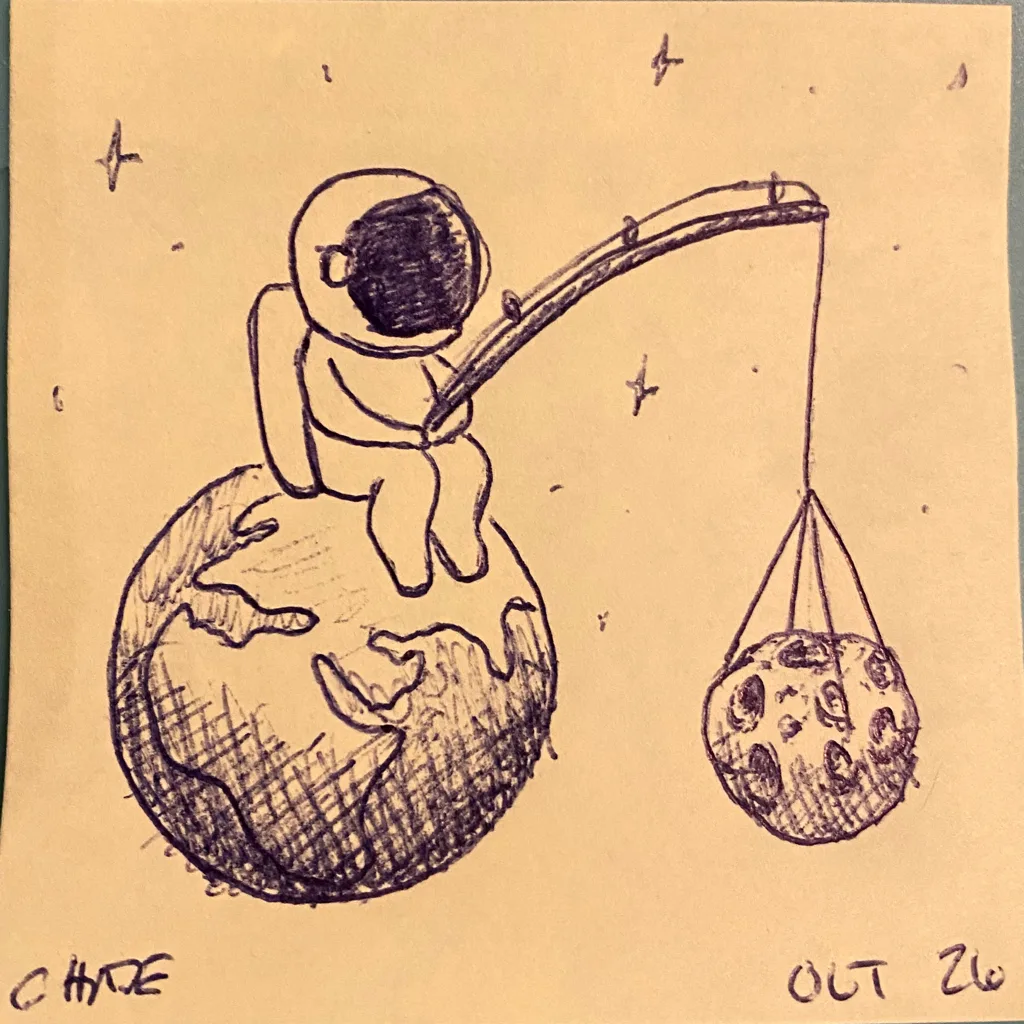 Fishing For The Moon