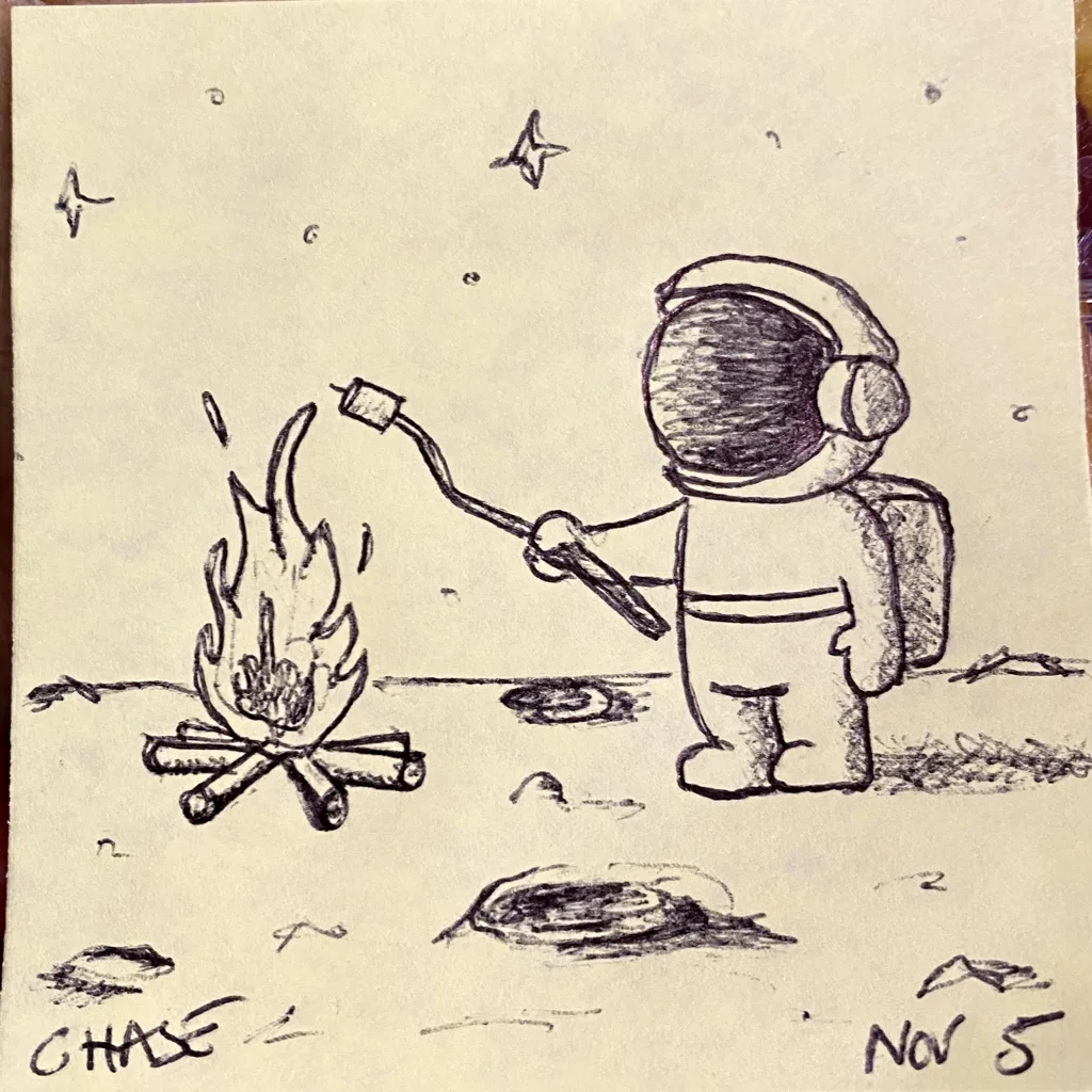 Moon Marshmallow Roast