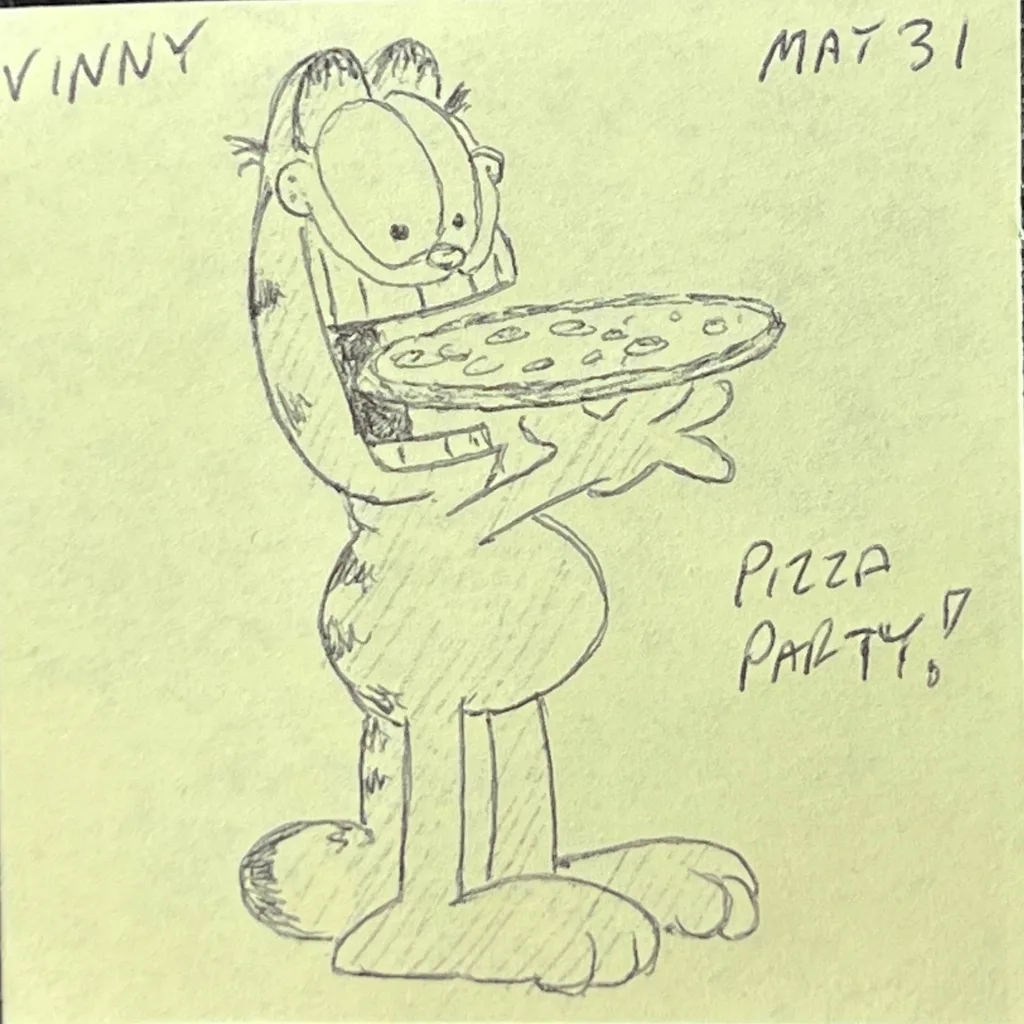 Garfield Pizza Party