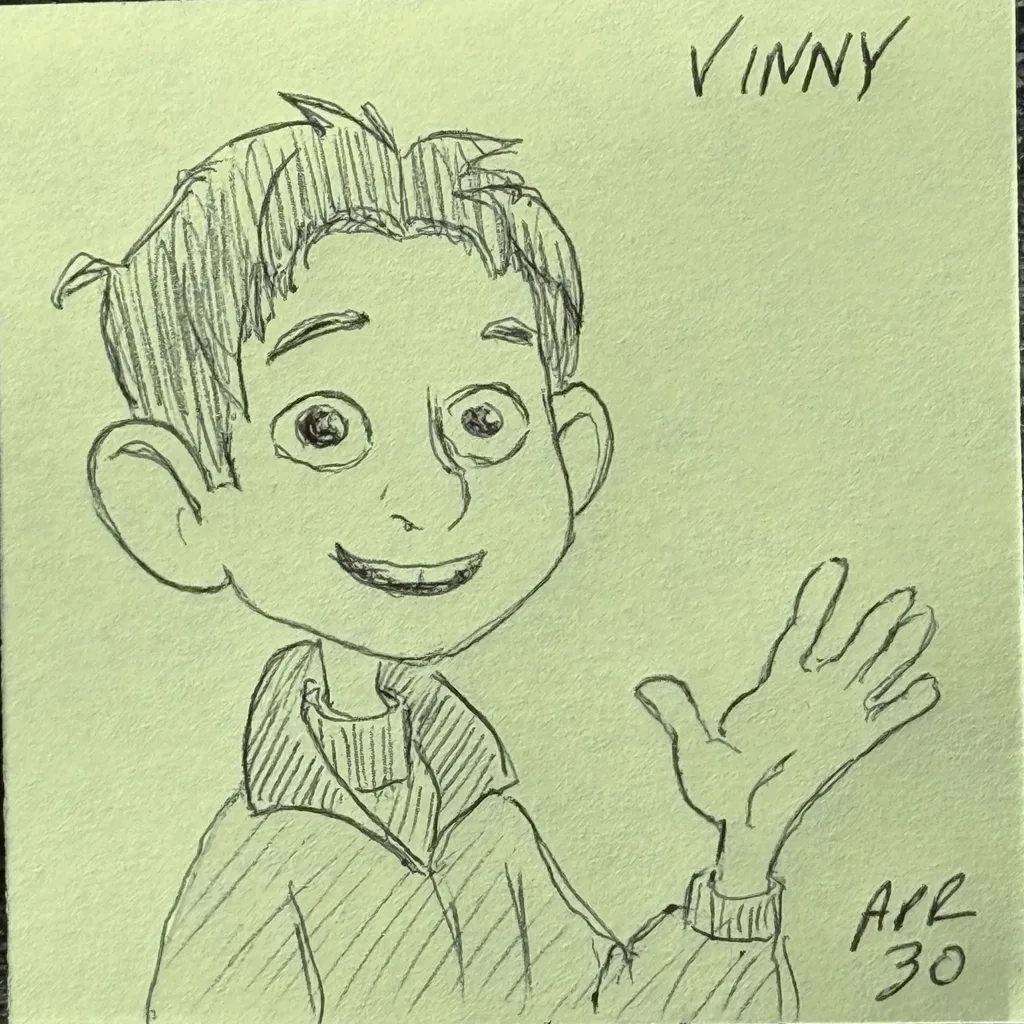 Friendly Waving Boy