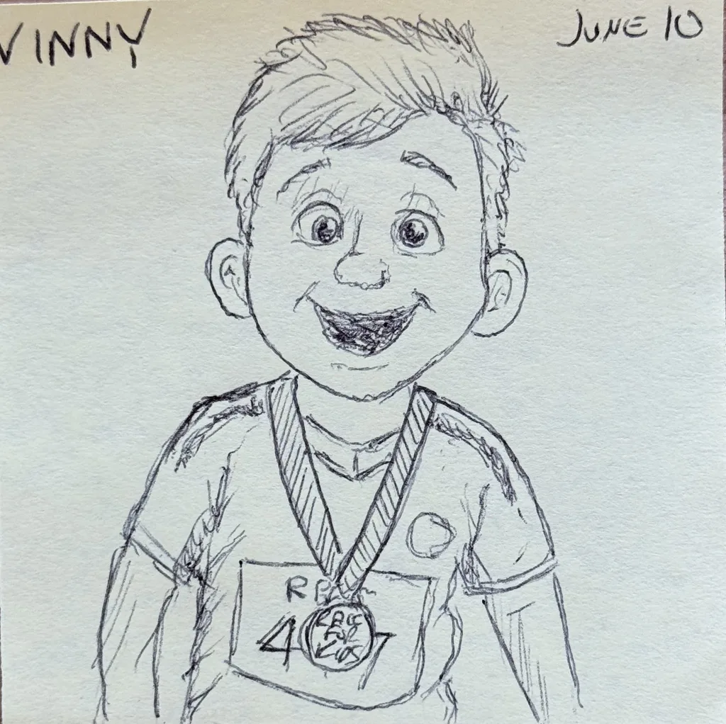 Race Medal Boy