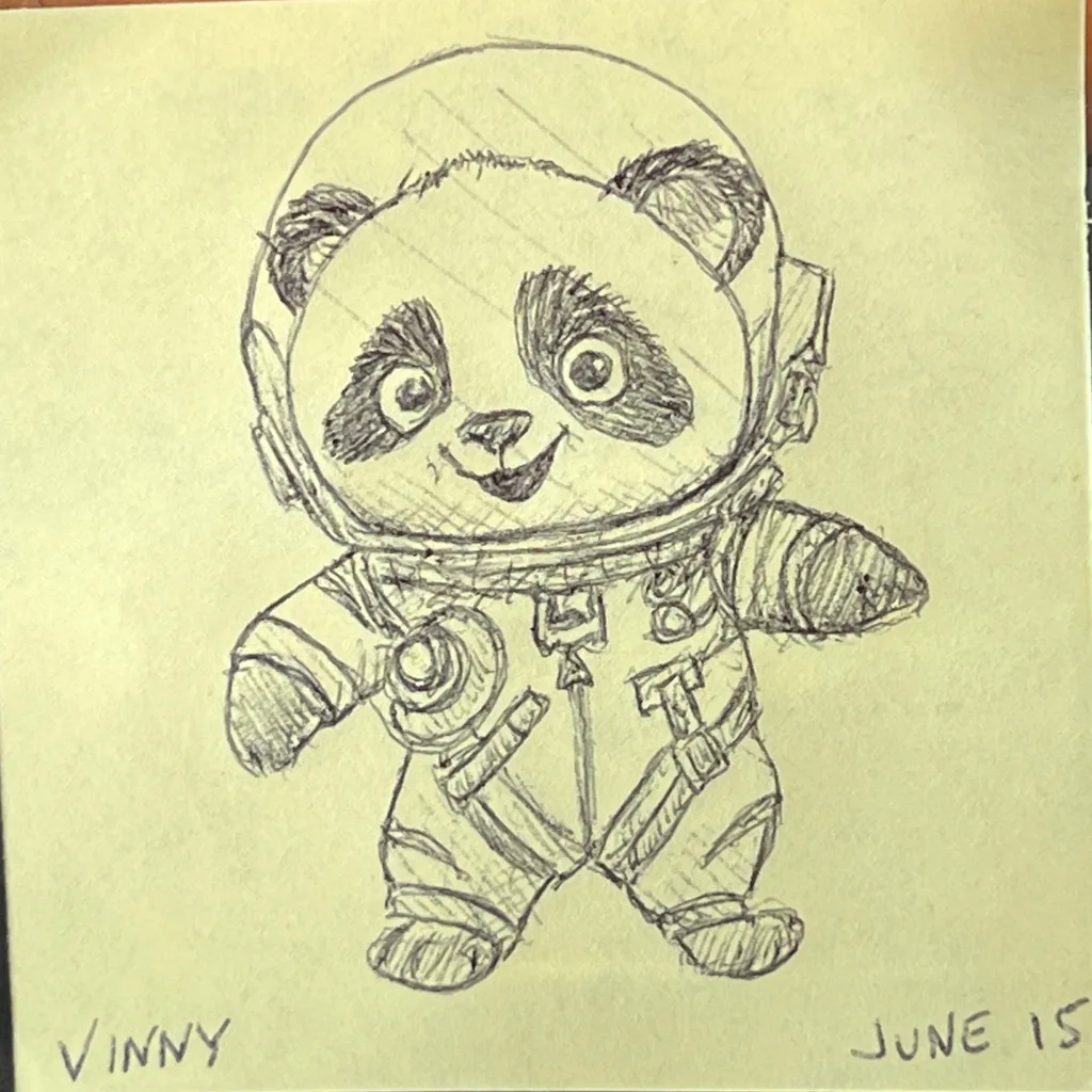 Astronaut Panda