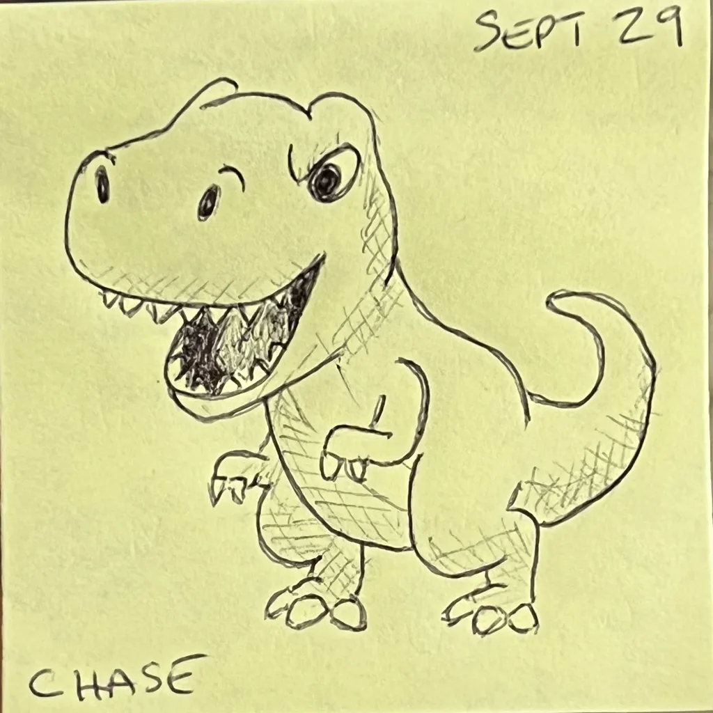 Grumpy T-Rex