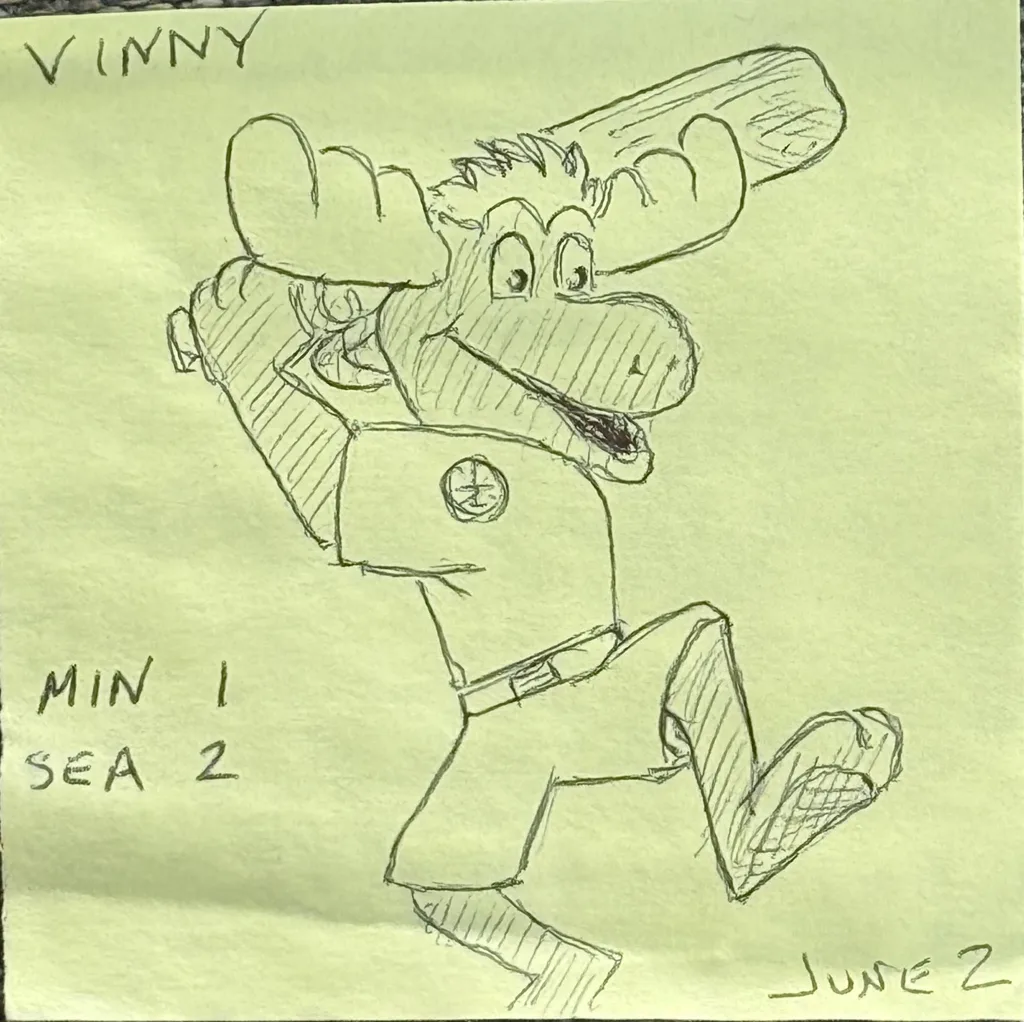 Bullwinkle At Bat