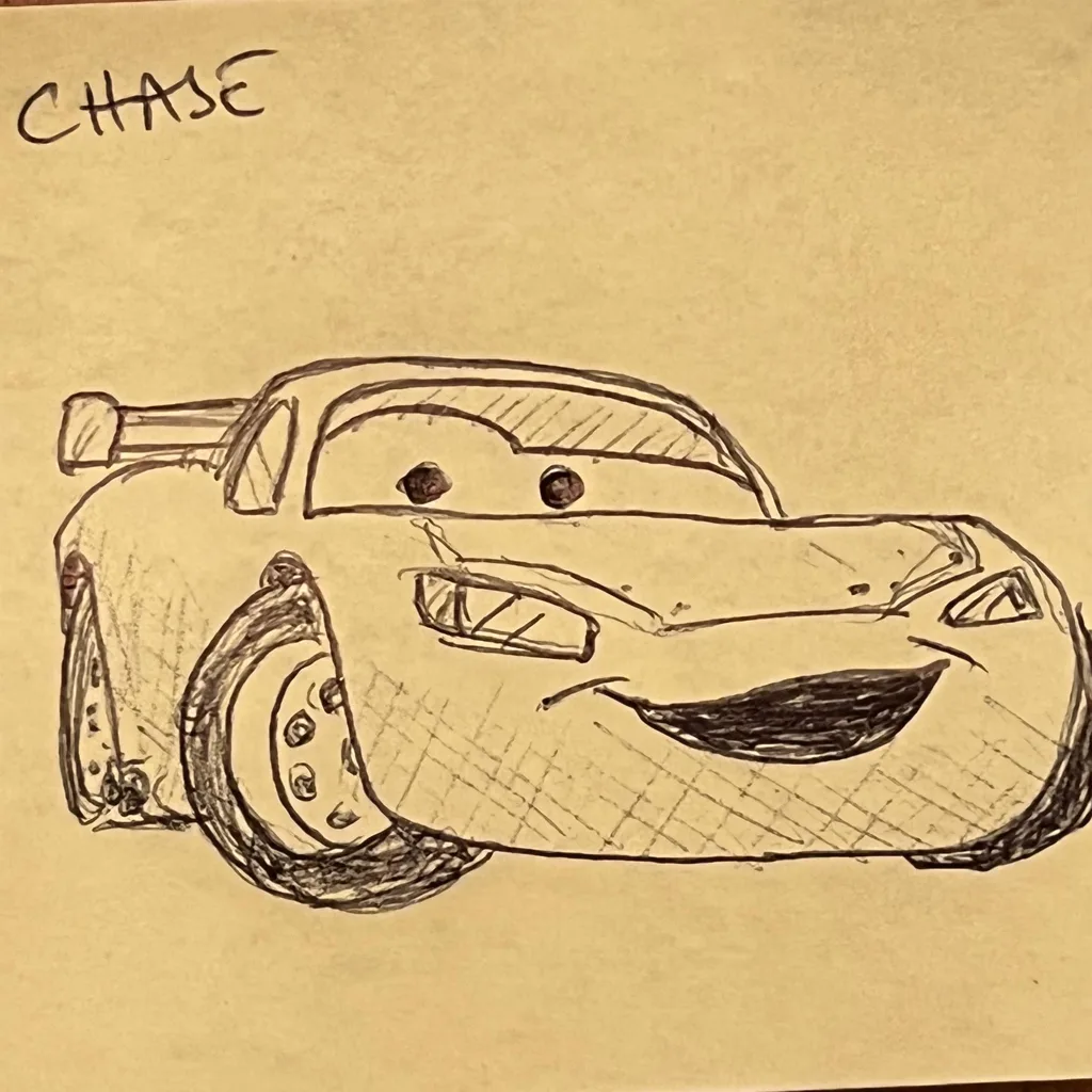 Smirking Race Car