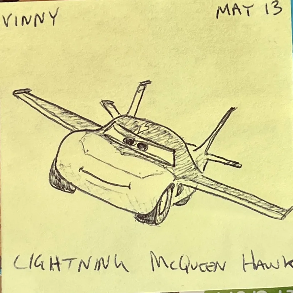 Lightning McQueen Hawk