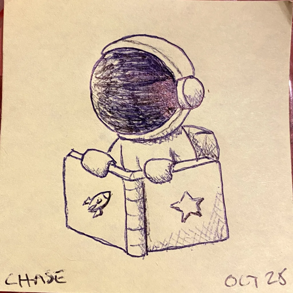 Boxed Astronaut