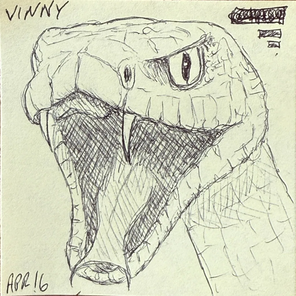 Striking Snake
