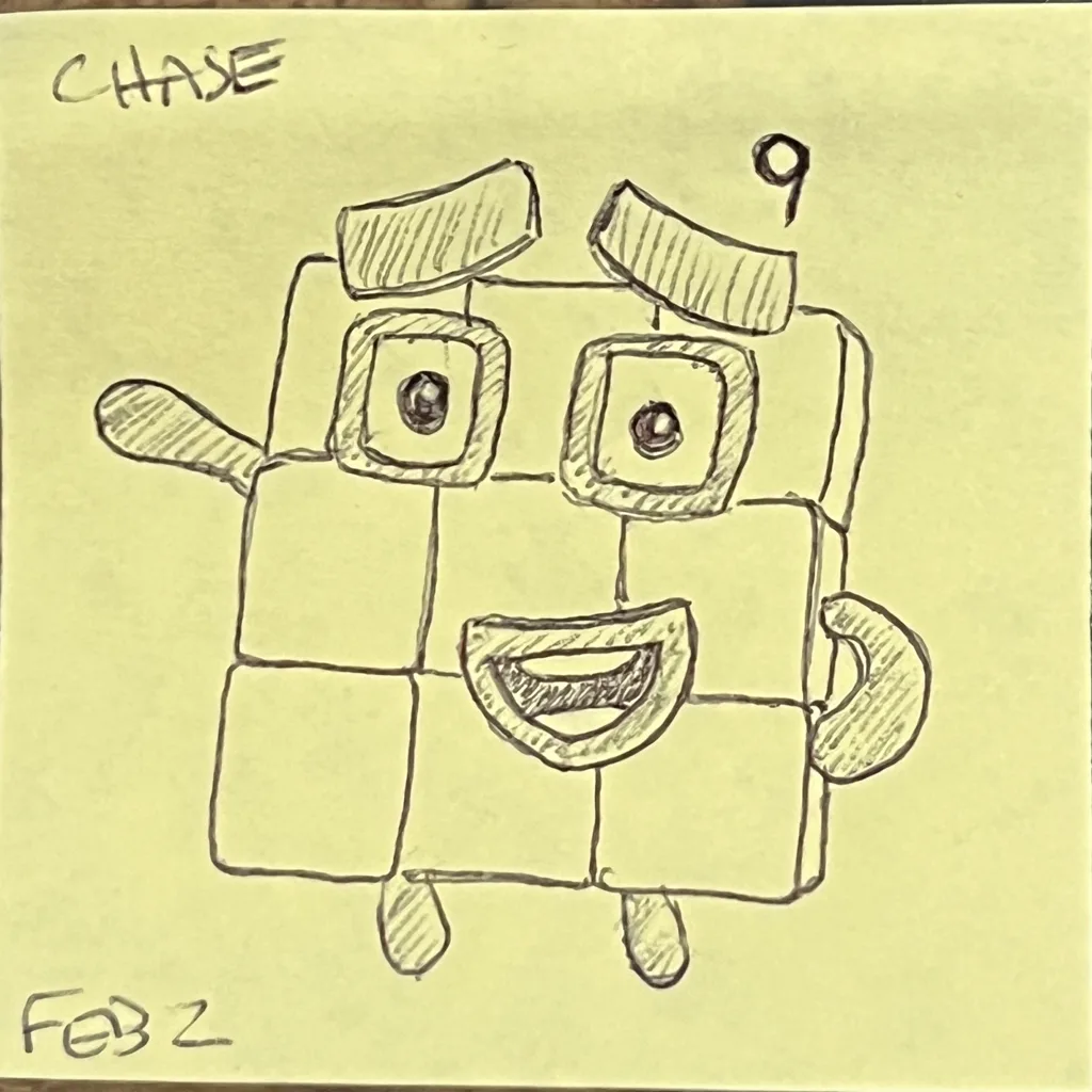 Numberblock Nine