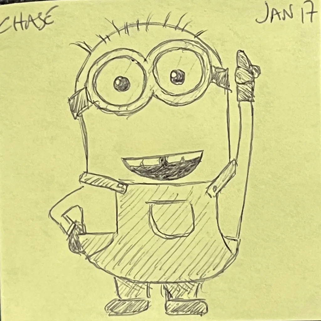Waving Minion