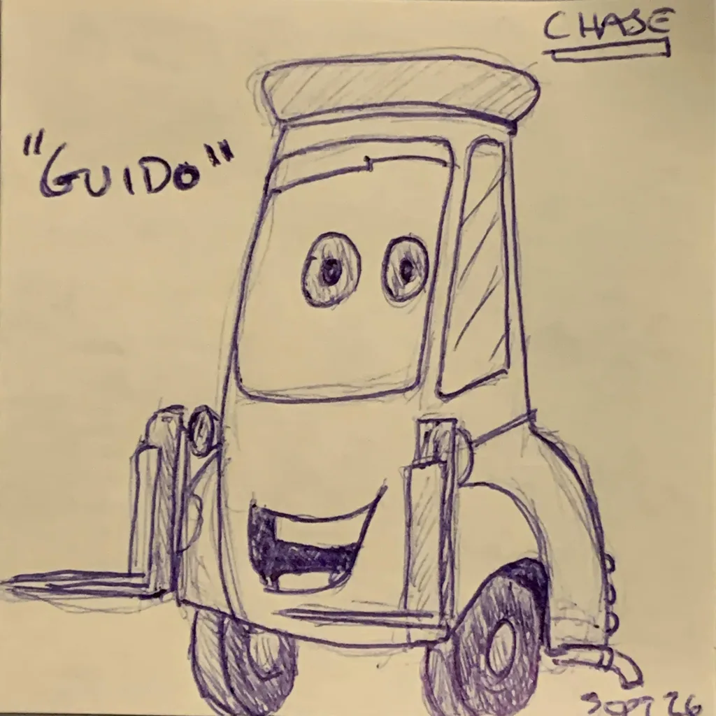 Guido The Forklift