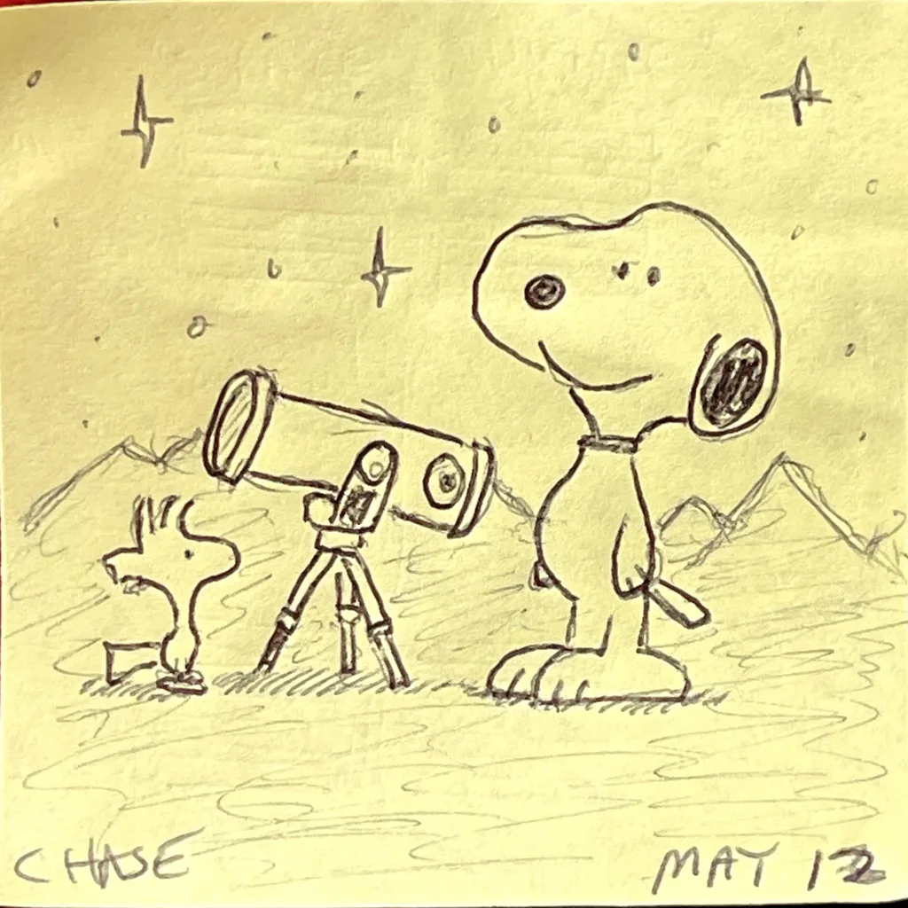 Snoopy's Stargazing Night