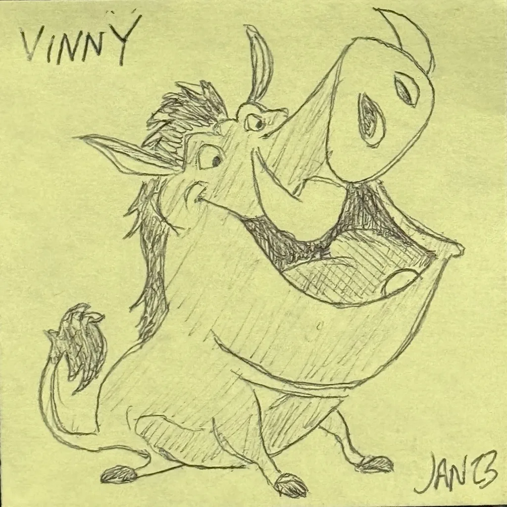 Laughing Pumbaa