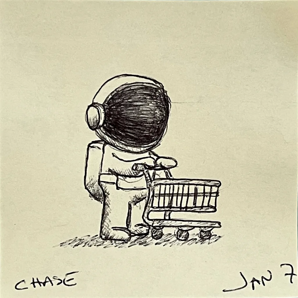 Astronaut Shopping Trip