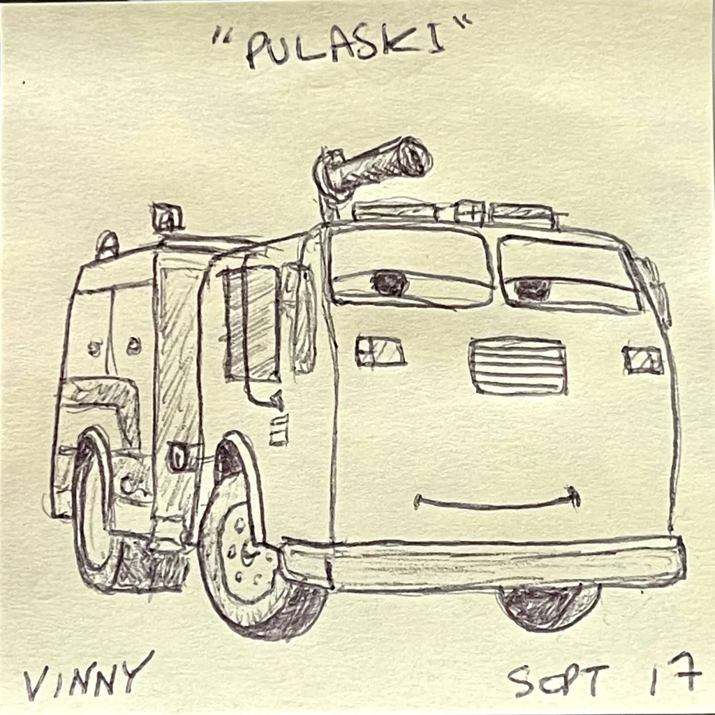 Pulaski the Fire Truck