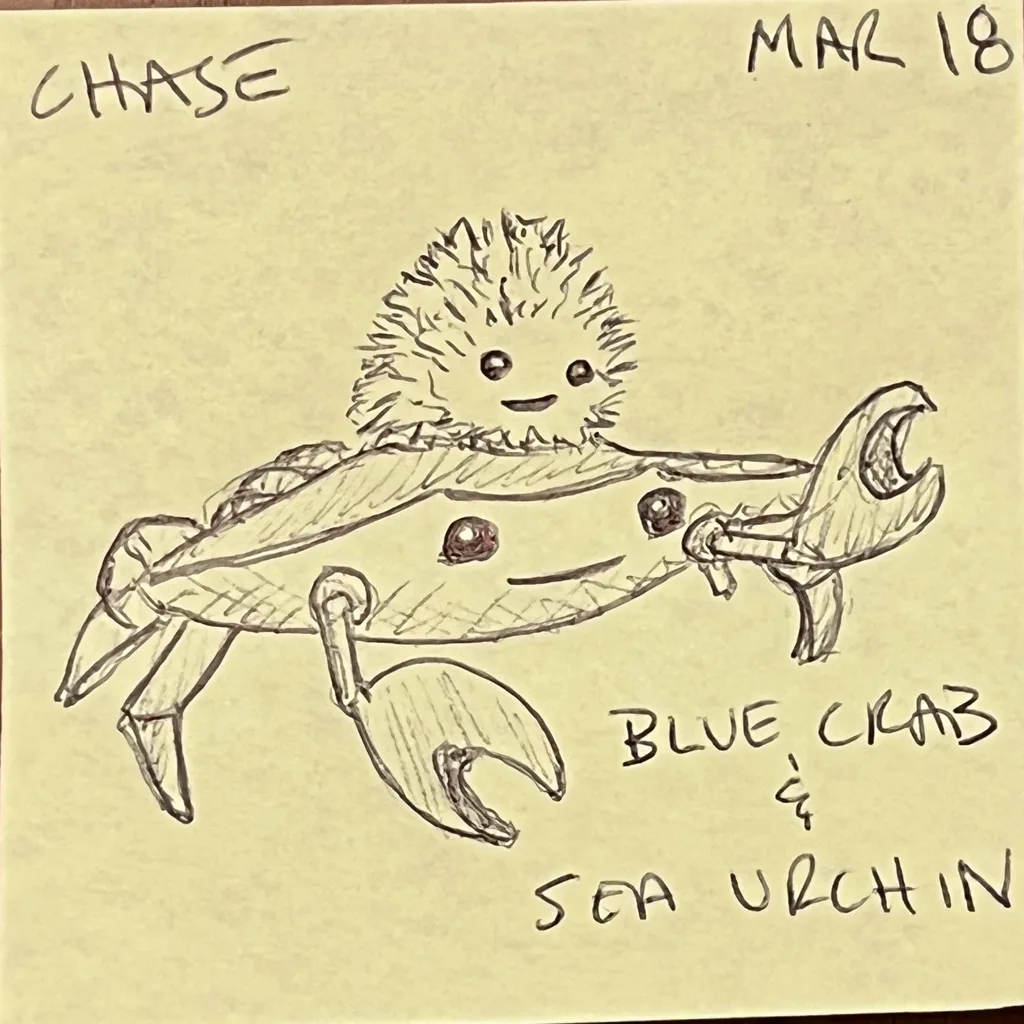 Blue Crab & Sea Urchin