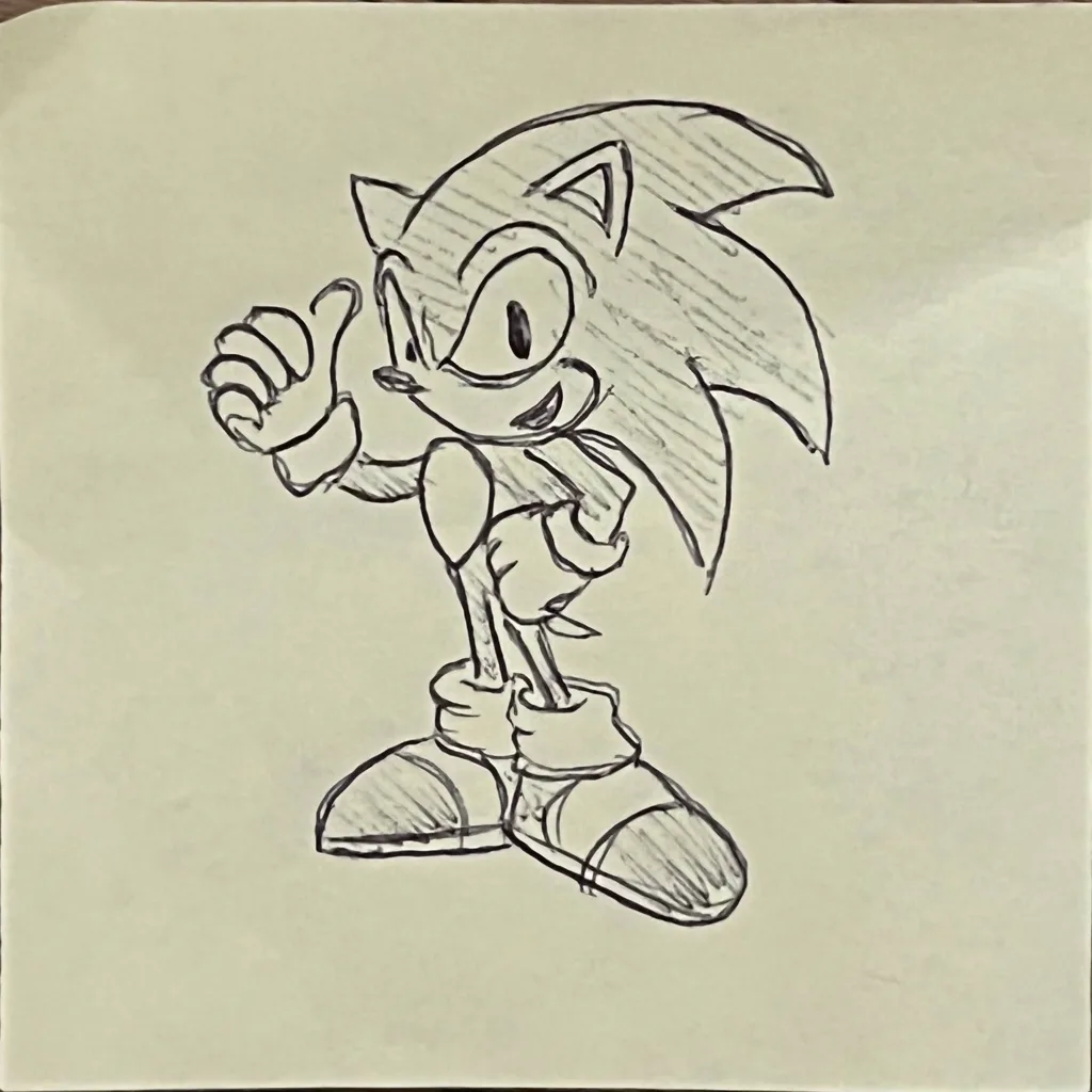 Sonic Thumbs Up